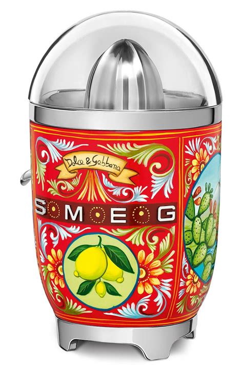 smeg dolce gabbana juicer|Citrus Juicer SMEG DOLCE&GABBANA in Multicolor.